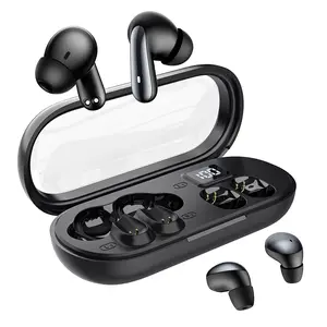 2-in-1 Wireless Earbuds, 2 Pairs 1 Case Sleep & Daily Headphones, Bluetooth 6.0, 76H Playtime, Tap Control for Work Sport Sleeping