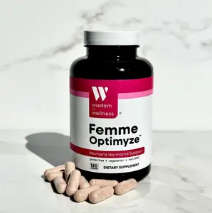 Femme Optimyze | Female Support Special Formula | Hormone Regulator | 120 Women's Capsules - Natural Ingredients for Women Supplement Edible Dietary Women's Probiotic