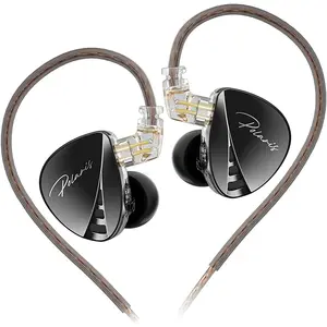 Polaris 4 Tone Adjustable in Ear  Headphones, High-Sensitivity -Cavity Dynamic Driver IEM Earphones, HiFi Stereo Gaming Earbuds with 2pin Detachable
