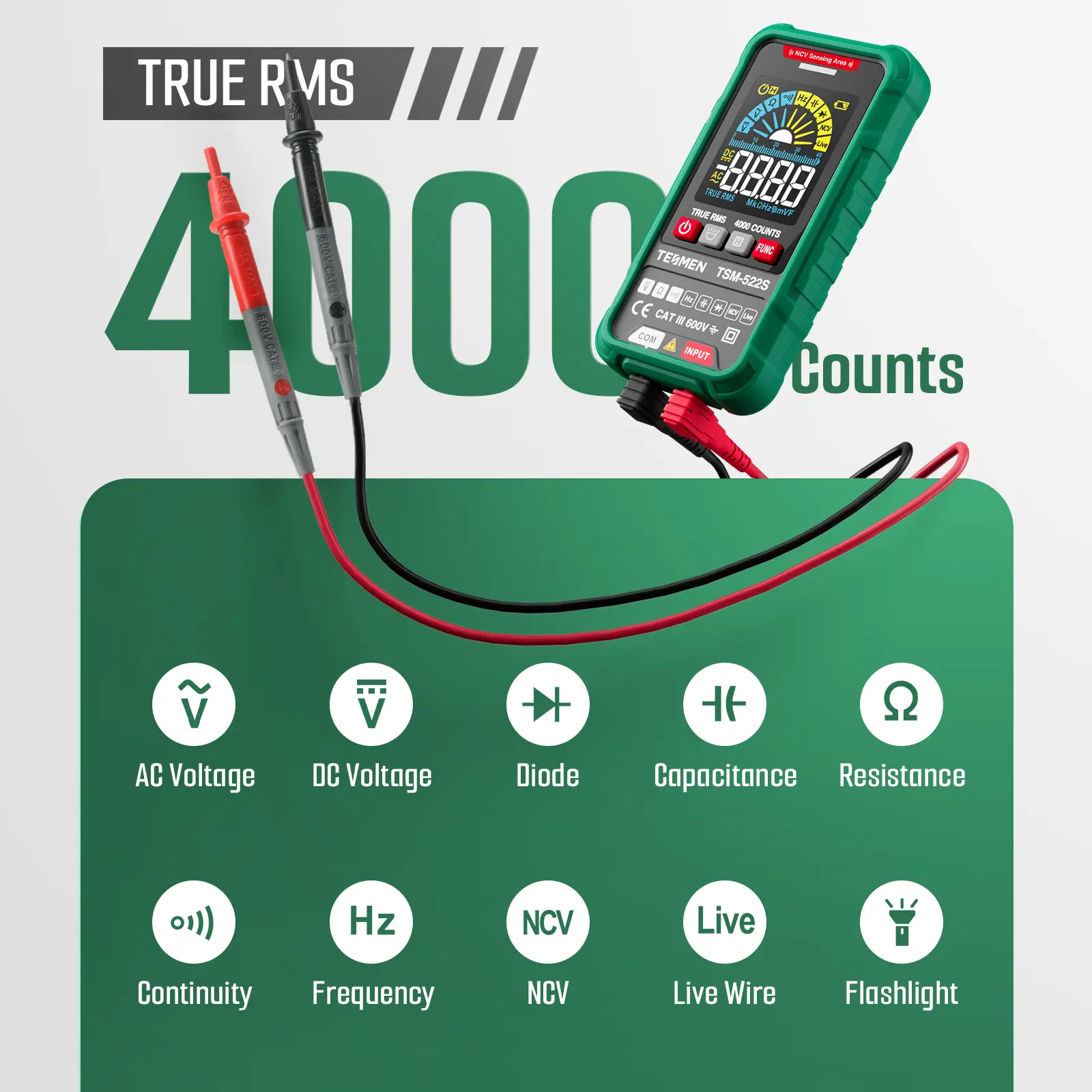 Multimètre Numérique Automatique 6000 Comptes Testeur Tension Courant Portable Utilise Pour Les Tests Electriques 91779144 Multimètre Numérique Automatique 6000 Comptes Testeur Tension Courant Portable Utilise Pour Les Tests Electriques 91779144