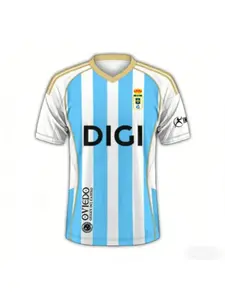 2026 New Men and Women Unisex Real Oviedo Centenary Commemorative Away Soccer Football Jersey - Short-Sleeve Summer Quick-Drying Breathable Fashion T-Shirt