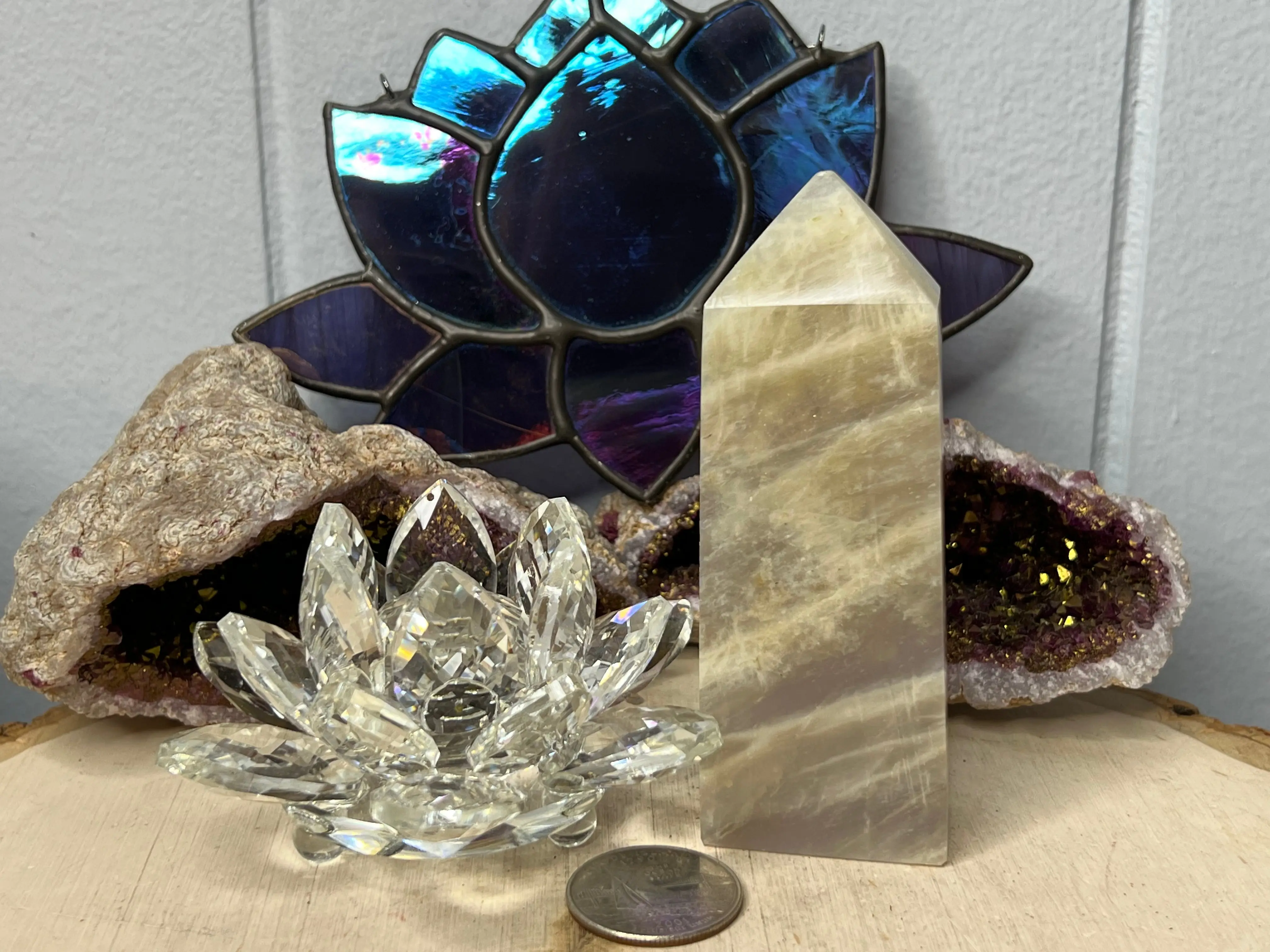 Moonstone Blue Flash Towers