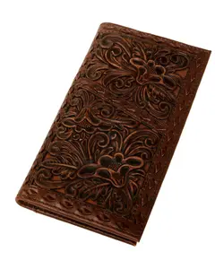 Cody James Men's Landry Tooled Bifold Rodeo Wallet - Cjasu25wt1-Dkbn