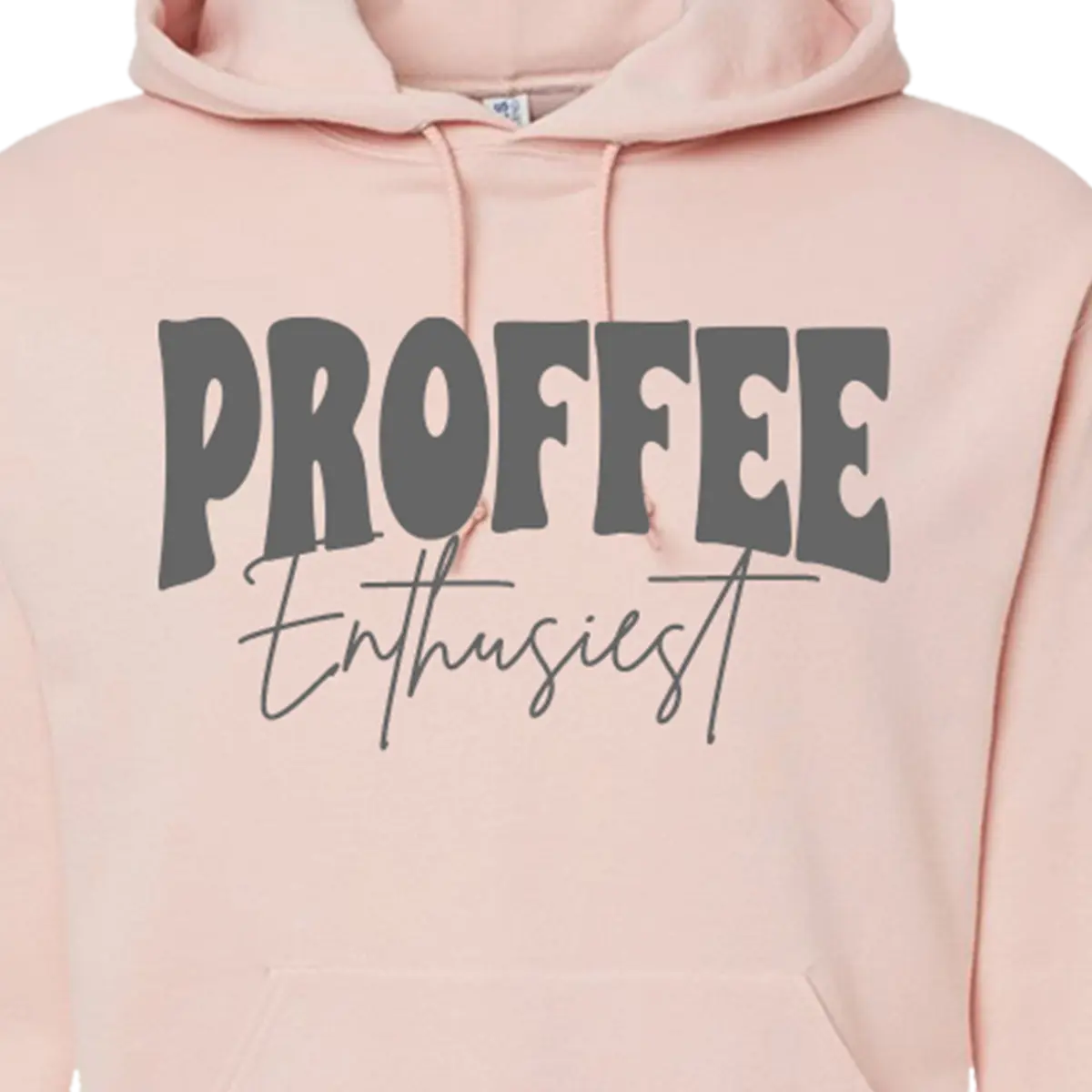 Jerzees Hooded Sweatshirt, Proffee Enthusiest