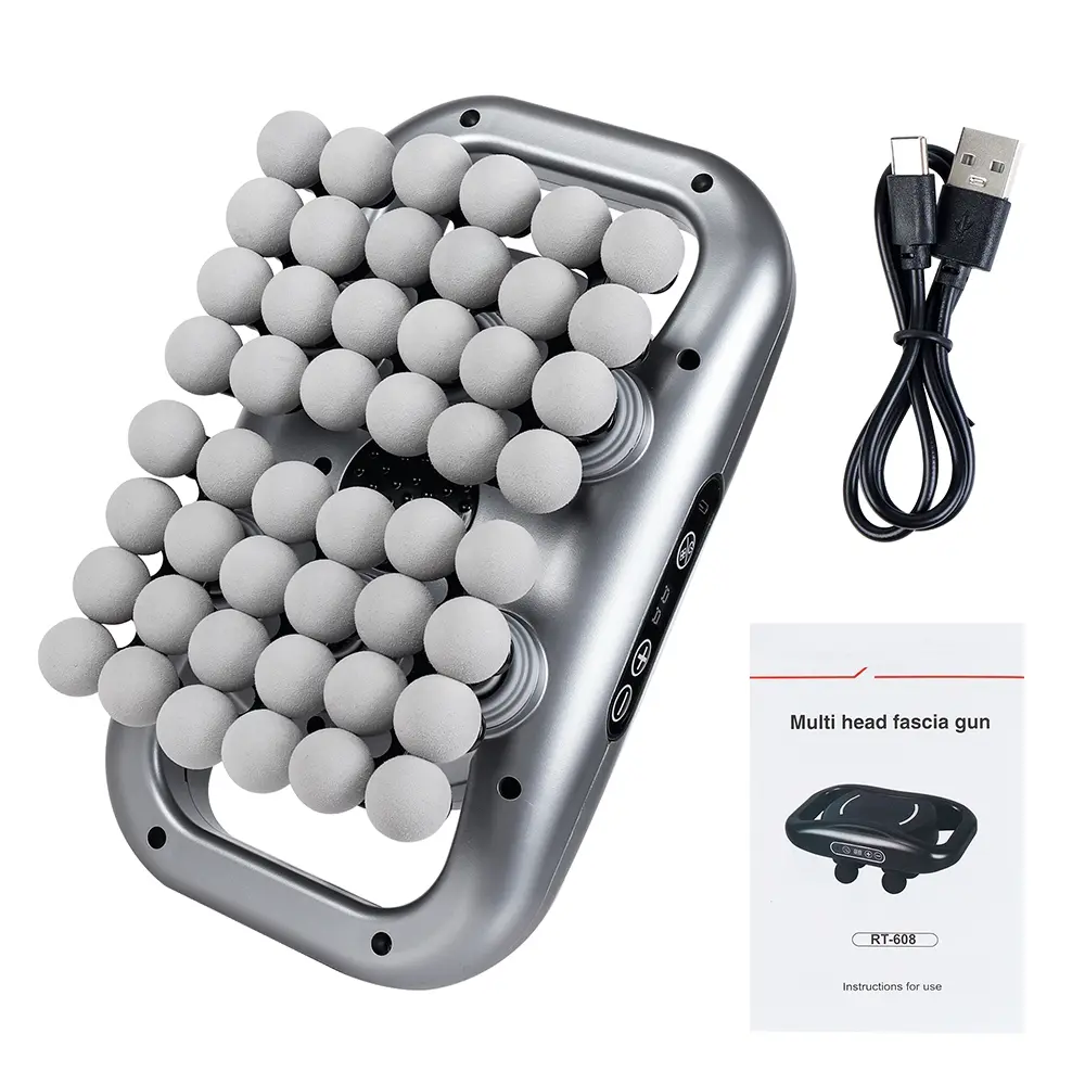 Fascia Gun, Electric Muscle Massager, Portable Handheld Muscle Massage Tool, USB Rechargeable Massagers, Professional Muscle Relaxer for Home and Travel, Perfect Gift Idea