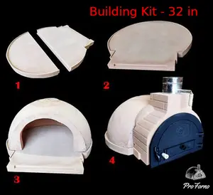 Assembling Kit - Traditional Brick Pizza Oven