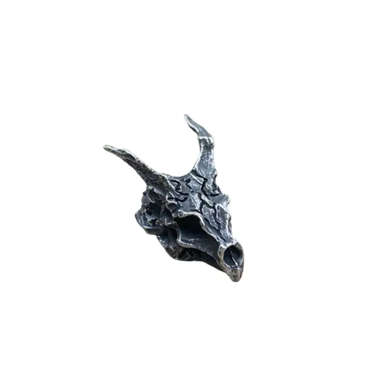 GTHIC Stainless Steel Dragon Skull Gothic Pendant Necklace, Stainless Steel Necklaces for Men, Jewelry Gift Accessory