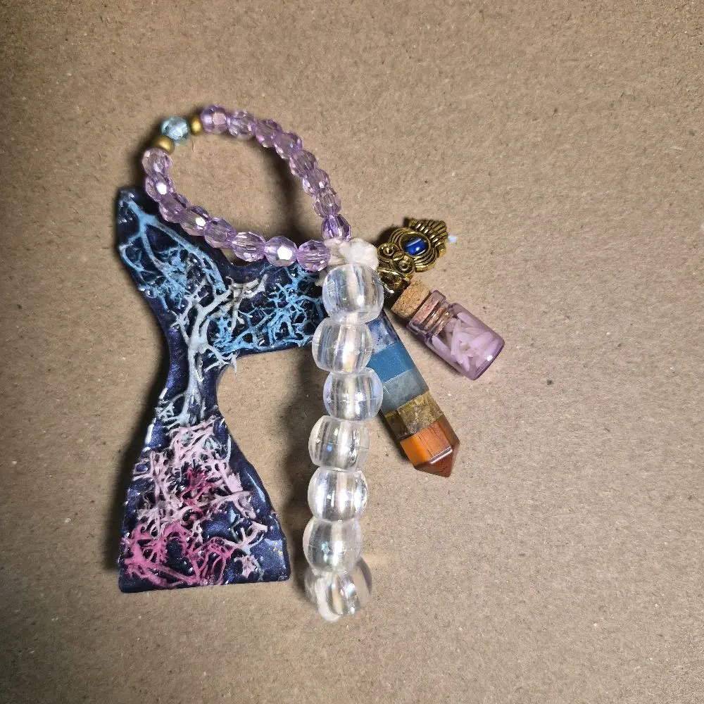 mermaid key chain
