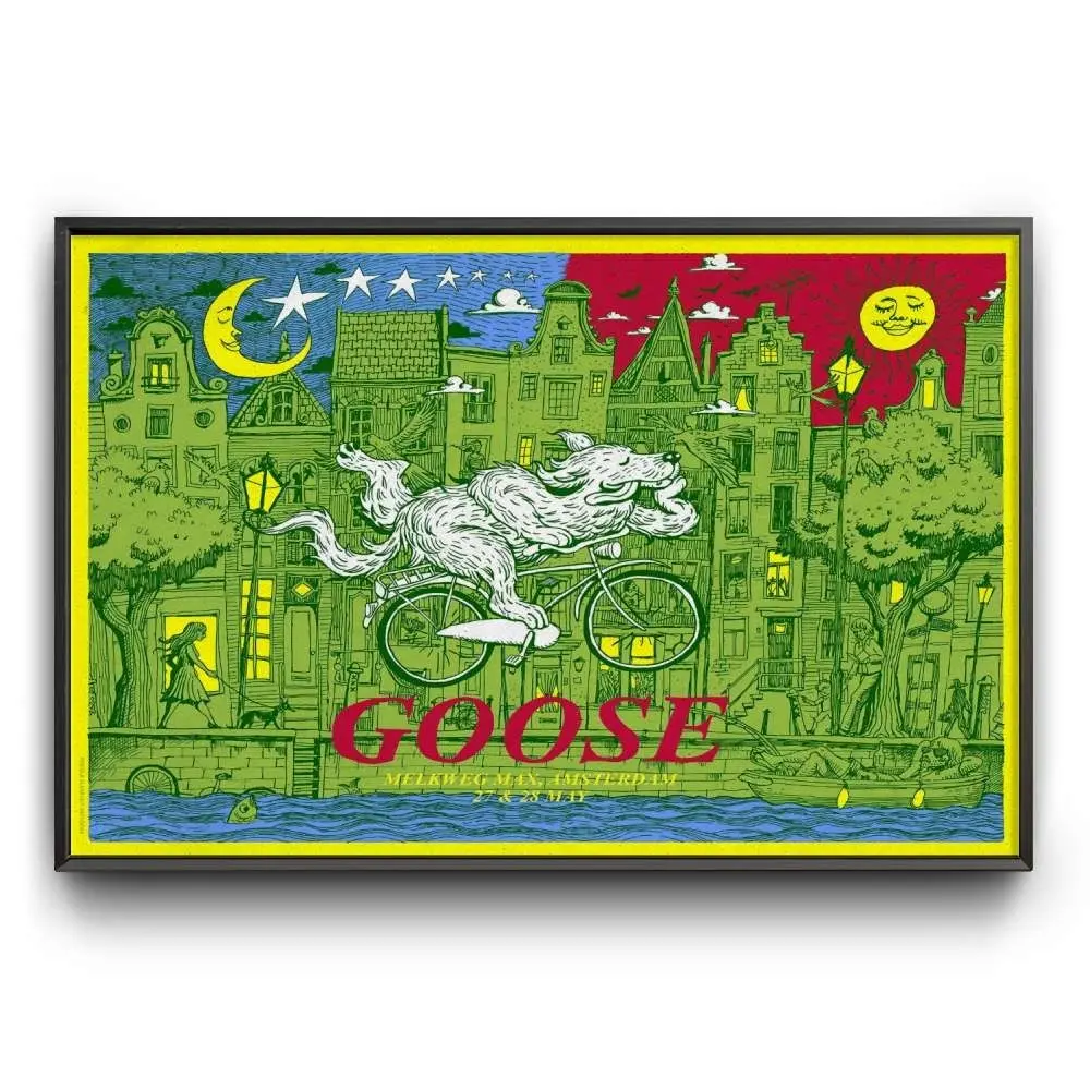 HOT! Goose Concert Tour in Amsterdam, NL on May 27 and 28, 2026 Poster