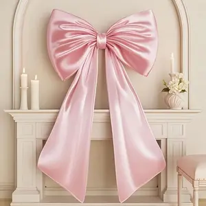 Large bow wall decoration, suspended Hanging room decoration, elegant home accessories, suitable for living rooms and bedrooms, fashionable interior design