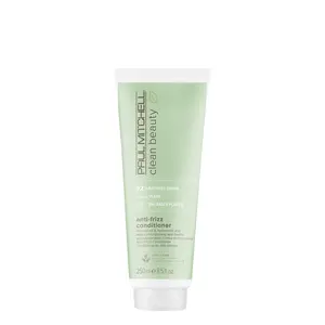 Paul Mitchell Clean Beauty Anti-Frizz Conditioner 250ml - Enriched with Organic Almond Oil & Hyaluronic Acid for Soft, Manageable Hair Smooth Hydrate Haircare Shampoo Cleanser Cleansing Moisturizer Moisture