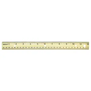 Acme United 10702 12 in. English Metric Ruler