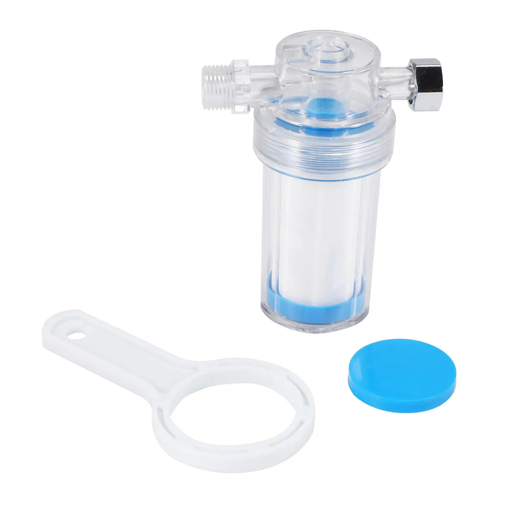 Universal Washing Machine Faucet Water Filter Purifier for Rust & Sediment Removal