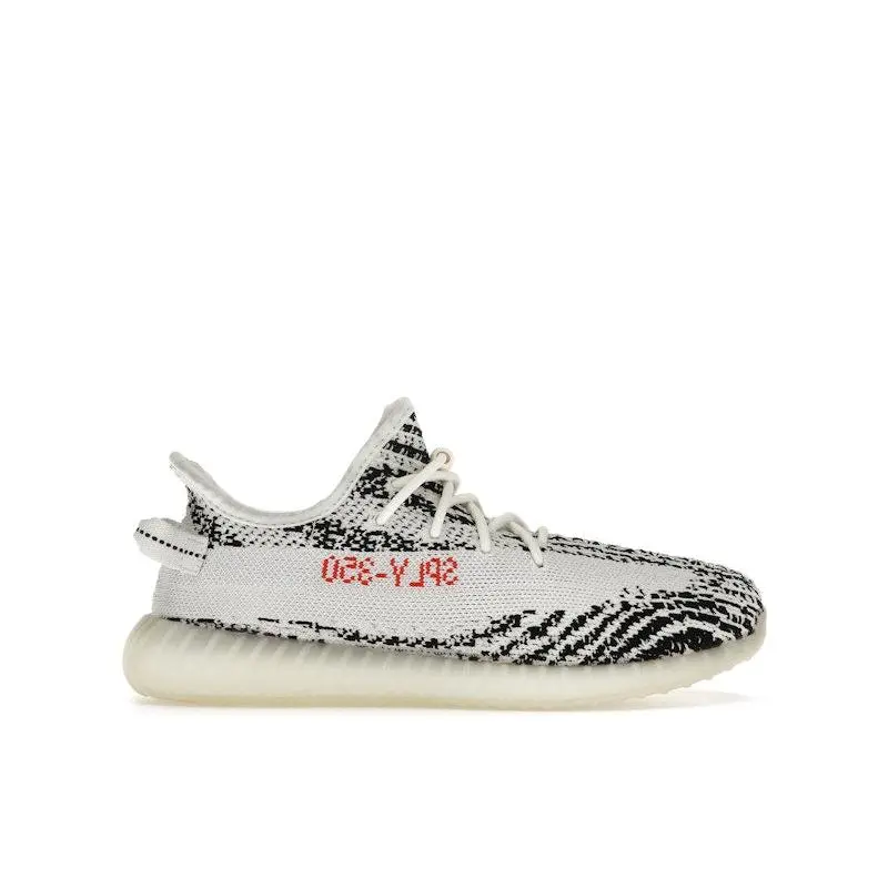 adidas Kid's Yeezy Boost 350 V2 Zebra, from StockX