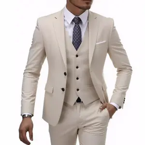 Men's Suits, Slim Three-piece Thin Wedding Dresses, Casual Professional Formal Wear, Plus Size Boutique Clothing