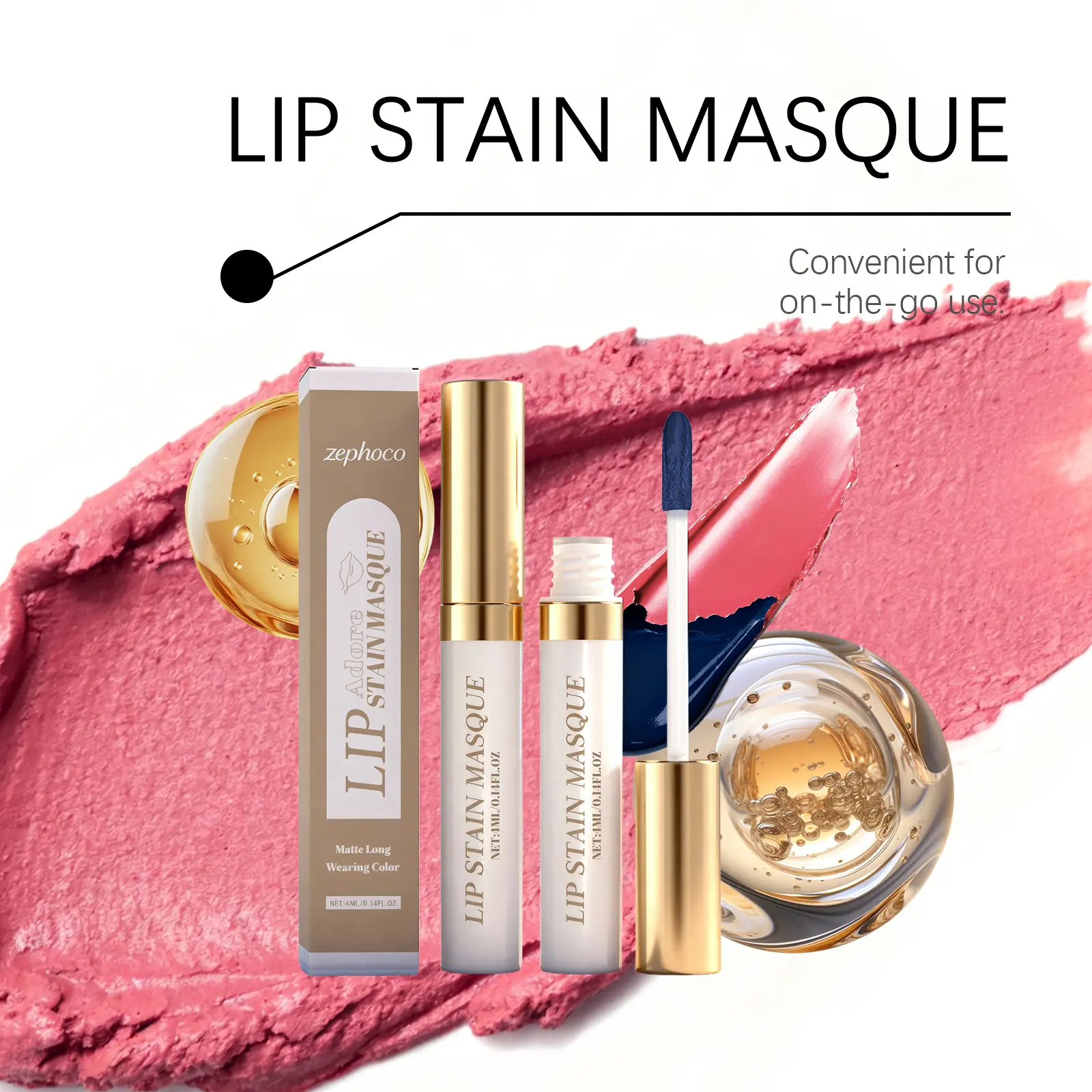 Matte Peelable Lip Gloss, Long-Lasting Wear, Cruelty-Free Formula for Women perfect pout makeup winkylux Lipstick Waterproof flawless fentylip summer