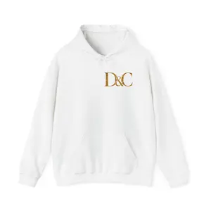 D&C Monogram Hoodie | Gold Lettering Pullover