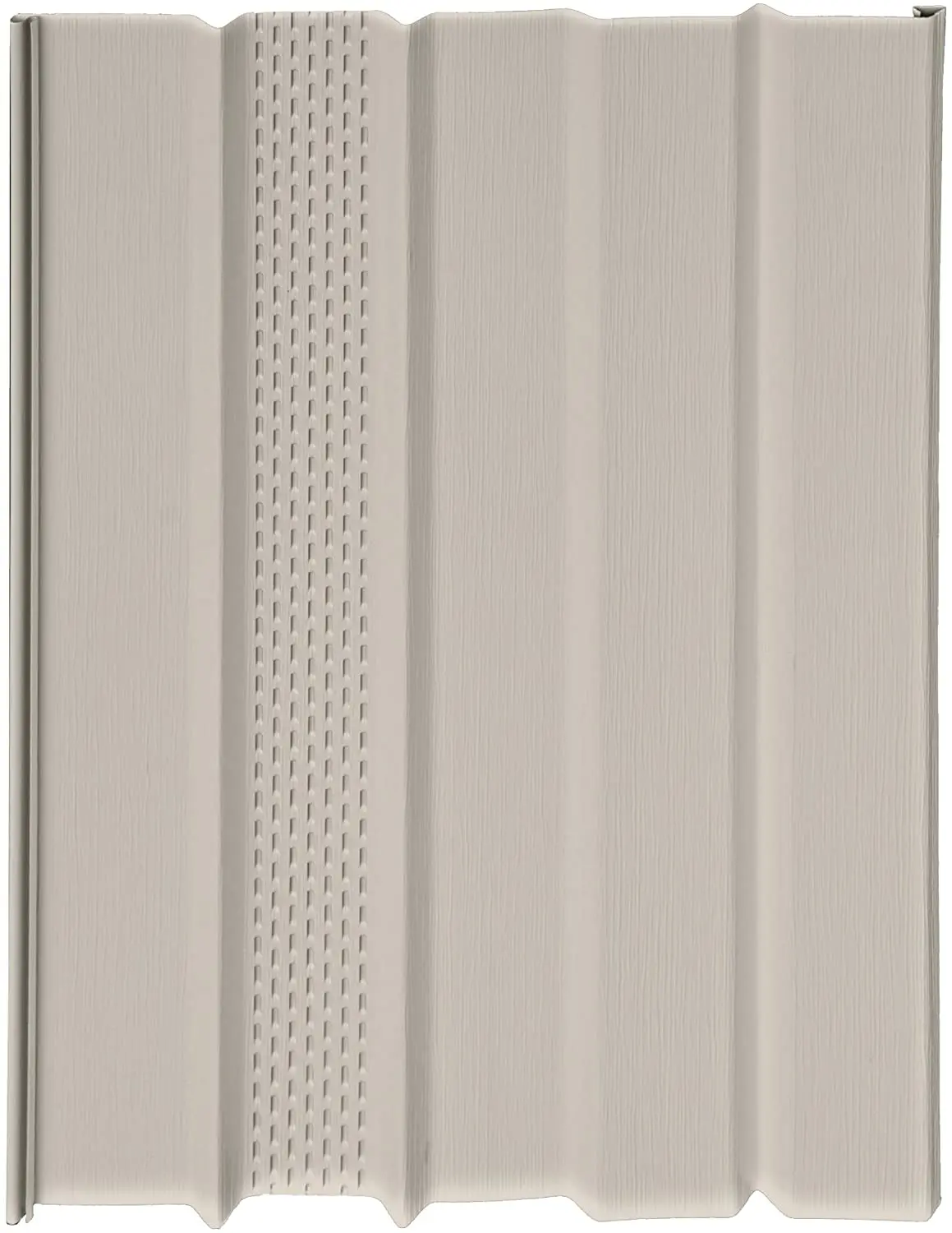 Mobile Home Skirting Vinyl Underpinning VENTED Panel – Pebblestone (Clay) (16" W x 46" L, Pack of 8)