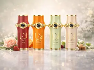 Camara Lana Collection Women Eau de Parfum 4-Piece Set (Bliss, Dazzle, Divine, Obsession) – 100ml Each – Luxury Arabic Perfume Gift Set