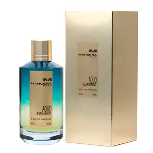 Mancera Aoud Lemon Mint for Unisex Eau de Parfum Spray, 4.0 Ounce