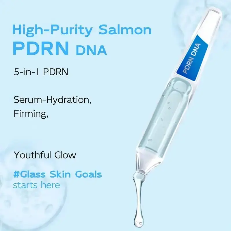 Salmon DNA PDRN Serum, 5000ppm Salmon DNA Ampoule, 2000ppm Collagen,  Glutathione, Niacinamide, And 6 Types Of Hyaluronic Acid. Korean Skincare.  Targets Wrinkles And Radiance. Sensitive Brightening Daily Lightweight  Repair outdoorfun - TikTok Shop