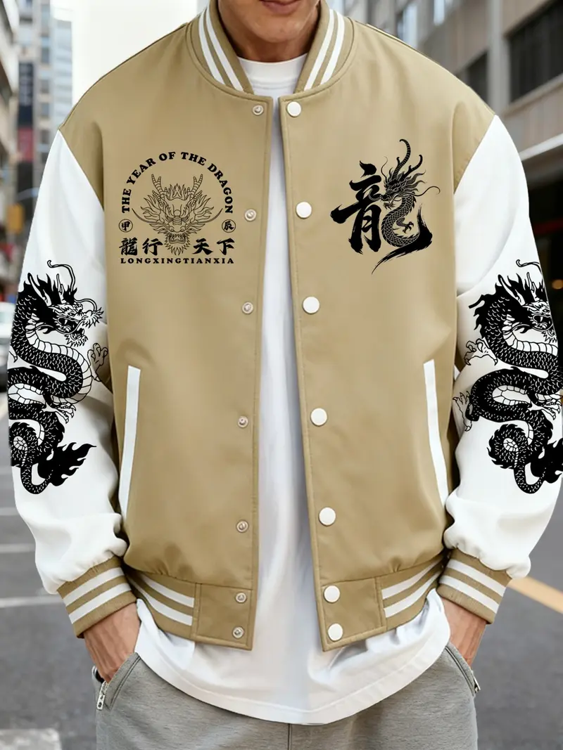 dragon jacket for men - TikTok Shop