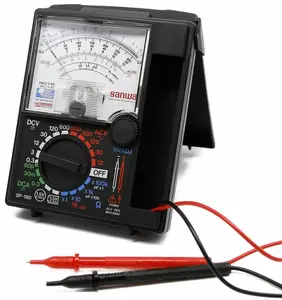Sanwa  Analog Multimeter with Built-In Case