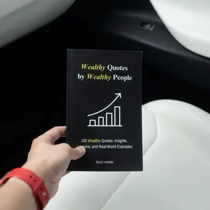 100 Wealthy Quotes by Wealthy People Book - Wealthy Quotes: Insights, Lessons, and Real-World Examples