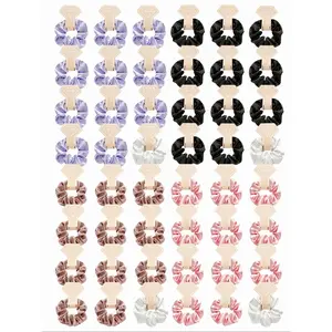 12 Pack Bridesmaid Proposal Scrunchies, Cute Hair Ties, Bachelorette Party Favors, Bridal Wedding Gifts – To Have And To Hold Your Hair Back