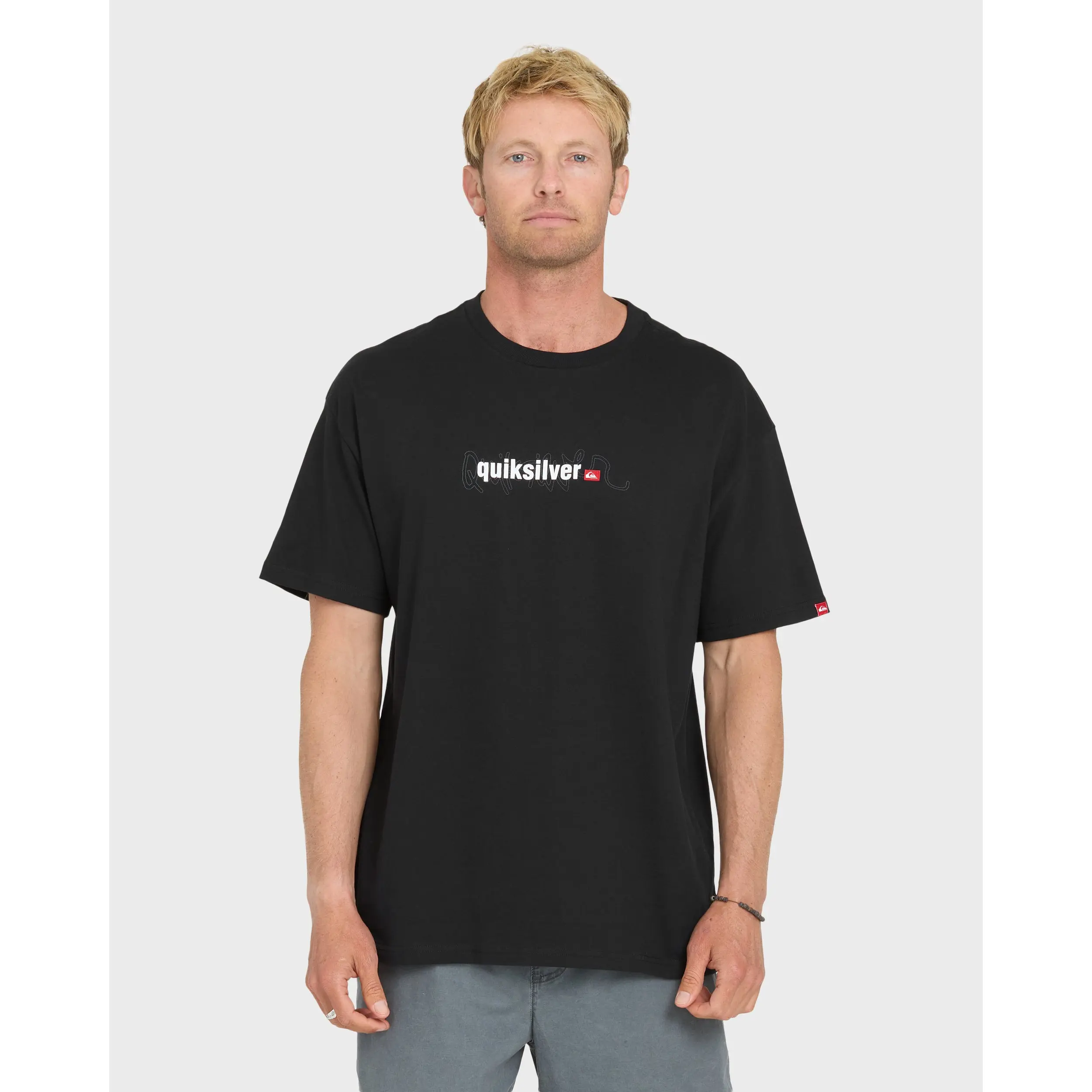 Quiksilver | Young Guns Short Sleeve T-Shirt | Men's 100% Cotton Graphic Print Breathable | Everyday Wear & Casual Streetwear