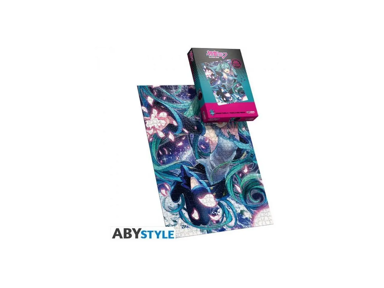 Hatsune Miku Petals 1000-Piece Jigsaw Puzzle by ABYstyle