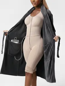 SNATCHED BODY Post-Op Recovery Robe | Lightweight Post-Surgery Bathrobe