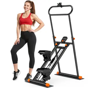 Stair Stepper for Homeworkout, Vertical Climber for Home Gym with Adjustable Pedals & LCD Display, Maquina Para Hacer Ejercicio En Casa