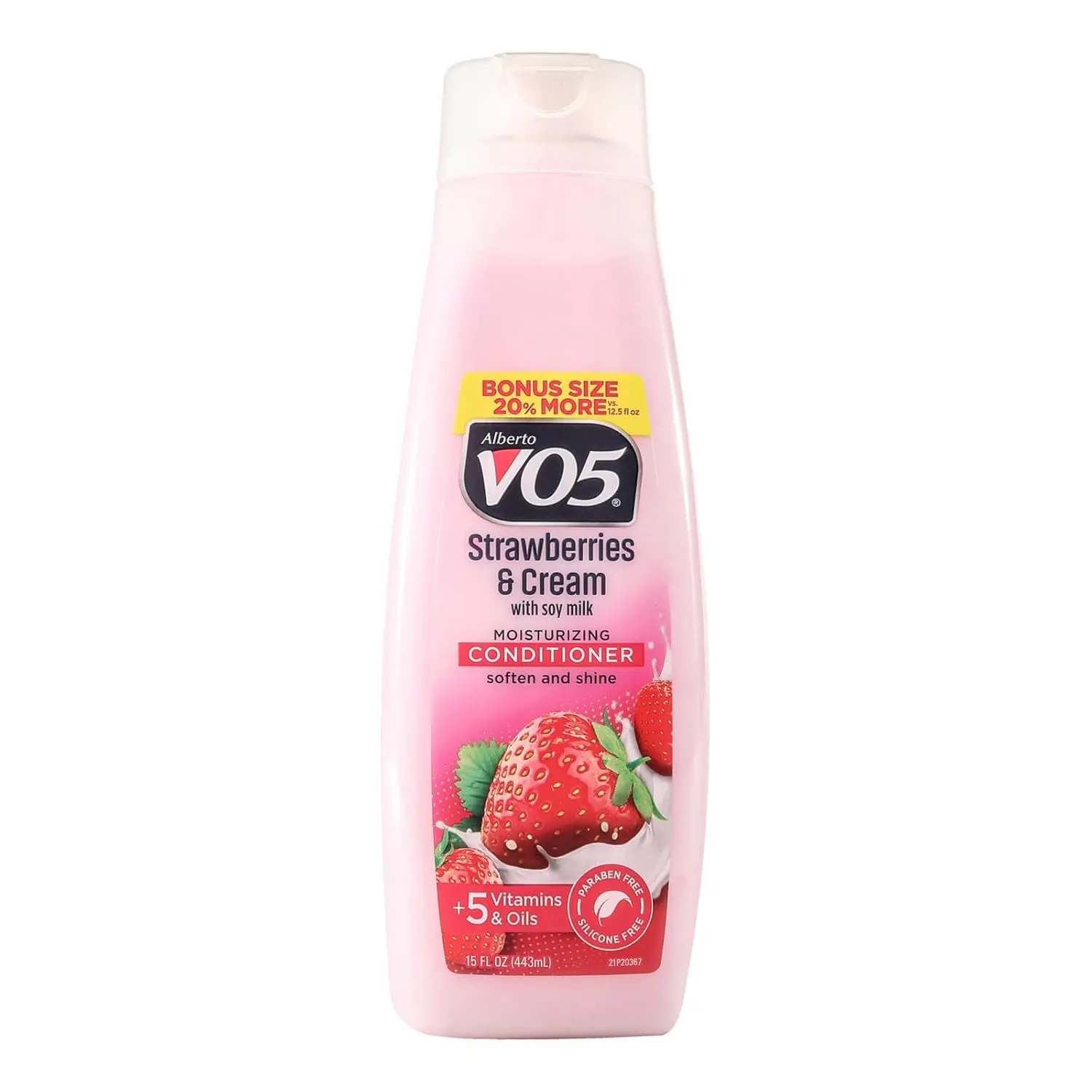 Alberto VO5 Moisture Hair Conditioner, Strawberries & Cream Haircare Shampoo