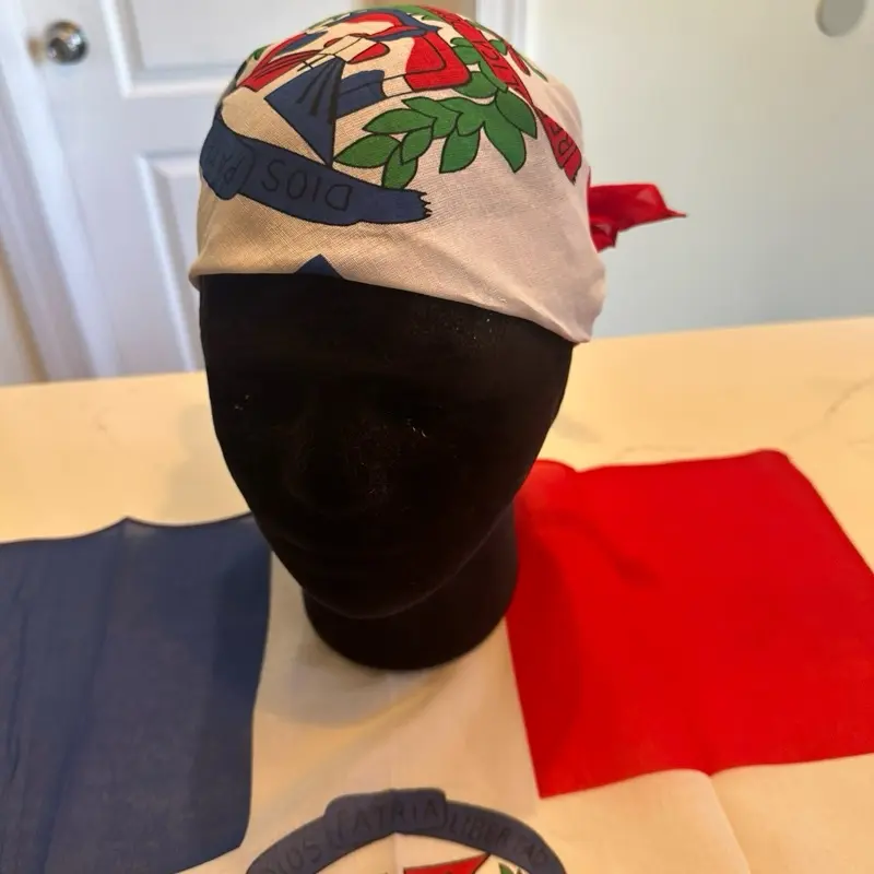 Dominican Republic bandana 100% cotton