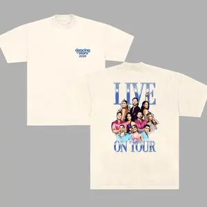 Dancing With The Stars Live Tour 2026 T-Shirt, Heavy Cotton Streetwear Tee, Classic Fit Screen Print, Casual Unisex, For Men For Women 3