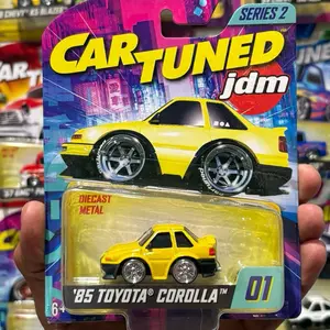 Car-tuned JDM series 2 1985 Toyota Corolla Diecast car