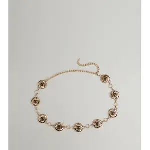 Sundown Radiance Concho Chain Belt
