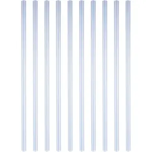 10pcs Slide Binders Loose-Leaf Clips Plastic Binding Bars for Documents, Sturdy Bookbinding Supplies for Office School and Projects