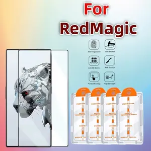 Nubia Magic Phone Screen Protector Film HD Tempered Glass 4 Pack, 9h Hardness, No Dust, No Bubbles, High Clarity