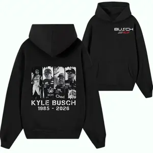 Kyle Busch Shirt, Rip Rowdy Hoodie, Tribute Kyle Racing Fan Tee, In Memory Motorsport Graphic T-Shirt
