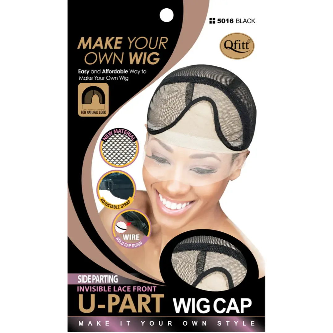 INVISIBLE LACE FRONT U-PART WIG CAP