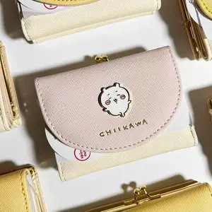 Chikawas Cute Wallet Short Card Holder USAGI Hachiware Kawaii Japanese Cartoon Compact and Convenient Girl Bag Gift