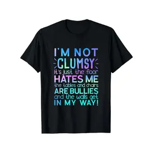 I'm Not Clumsy Funny Sarcastic T-Shirt, Retro Humor Top for Women Men, Trendy Meme Shirt, Comfort Colors Apparel, Gift for Friends, Daily Wear