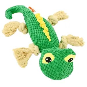 Raff the Gecko, Plushie Rope Dog Toy