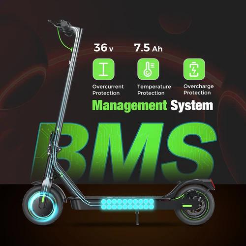 【summervibes】Long Range Commuter Electric Scooter, 22MPH/18MPH Max Speed, 21 Miles Long Range,10''/8.5'' Tires,  Folding Electric Scooter Adults with Head Lights