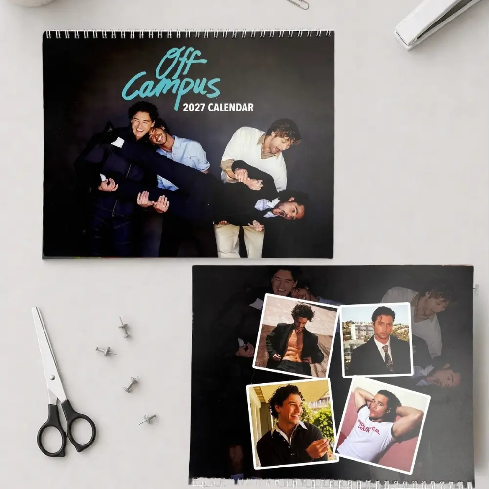 Off Campus 2027 Calendar, Wall Calendar, Unique Holiday Gift