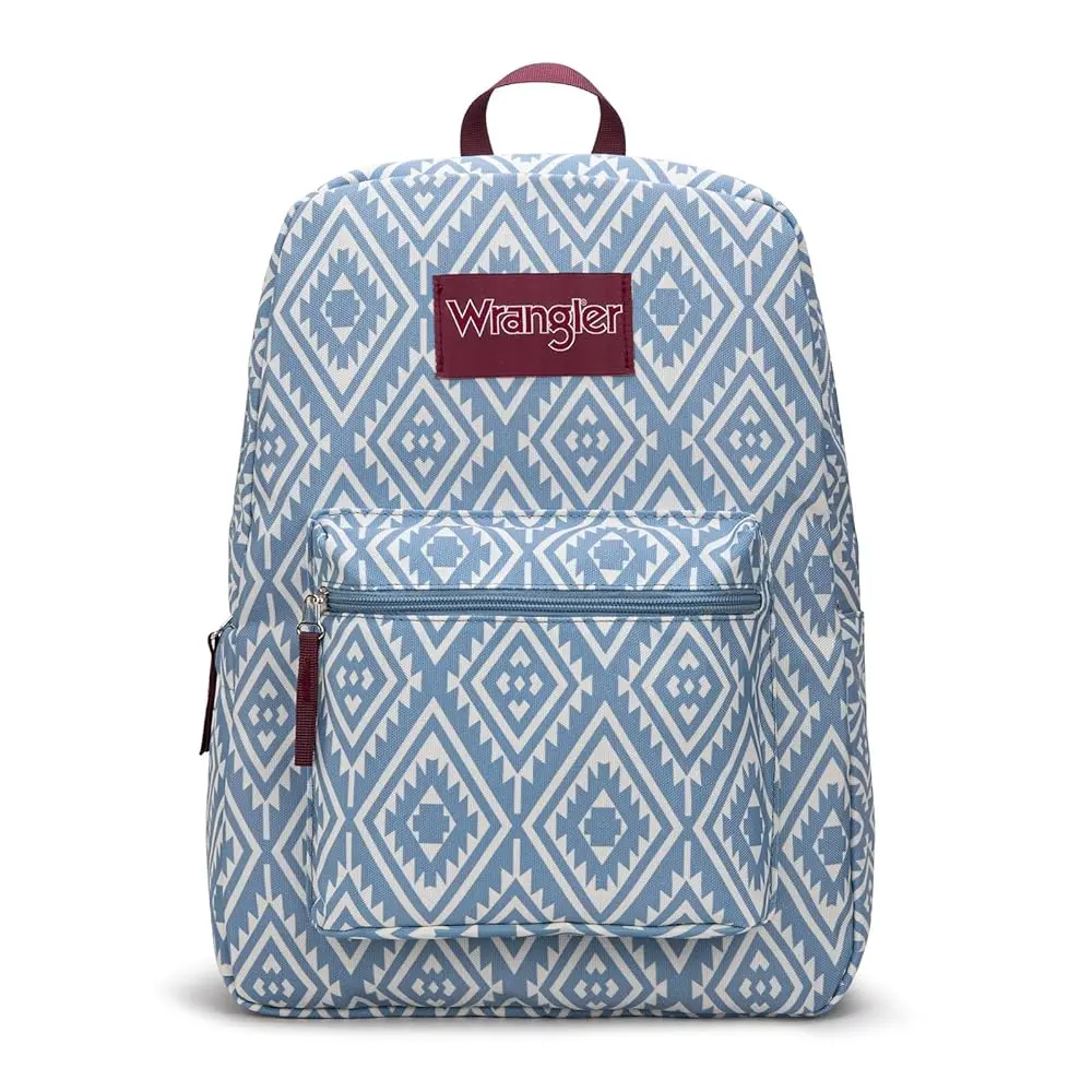 Wrangler Lightweight Backpack for Women Water Resistant 800D Casual Daypack for College, Commute, Travel & Gym