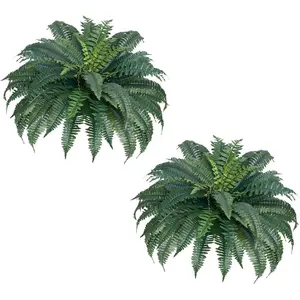 VEVOR Artificial Ferns 1Pcs, 47 Inch Artificial Boston Ferns Plants, Faux Fern with 88 Branches, Artificial Plants Large for Outdoors/Indoor Home, Office, Garden (Flowerpot Unincluded)VEVOR Super Brand Day