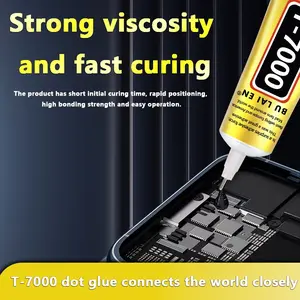 T7000 Glue, All Purpose Superglue, Strong Adhesion, Strong Bond Glue, High Bond Adhesive, 15m/50ML/110ML Phone Screen Repair Adhesive, DIY Frame Fixing Diamond Stick-On Glue, Mobile Phone Accessories